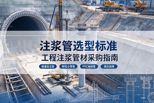 东安注浆管选型标准