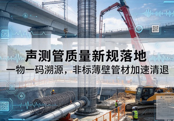 东安声测管质量新规落地，一物一码溯源，非标薄壁管材加速清退